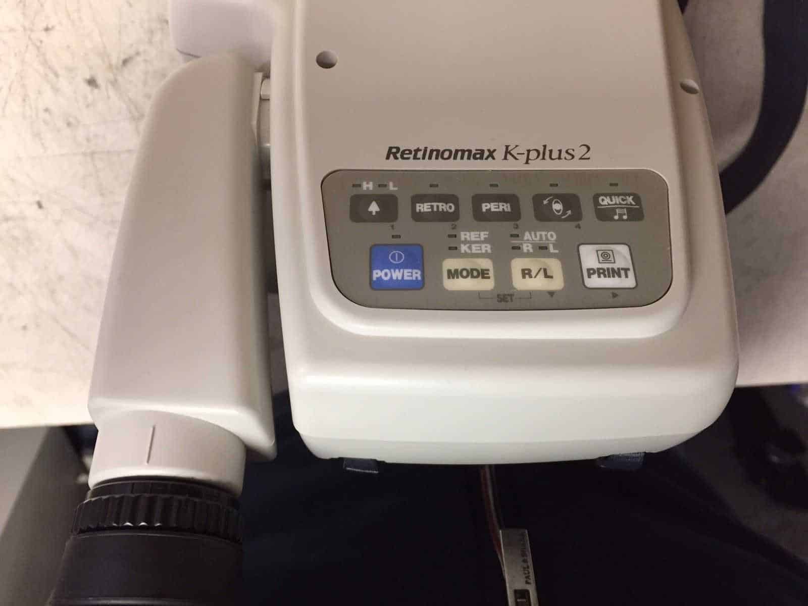 Nikon Retinomax K-Plus 2 Auto Refractor Keratometer