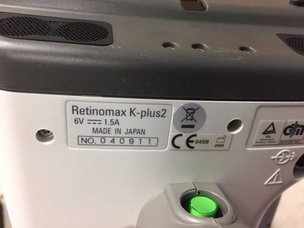 Nikon Retinomax K-Plus 2 Auto Refractor Keratometer