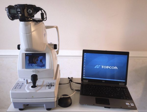 Topcon TRC-NW8 Fundus Camera Non-Mydriatic System